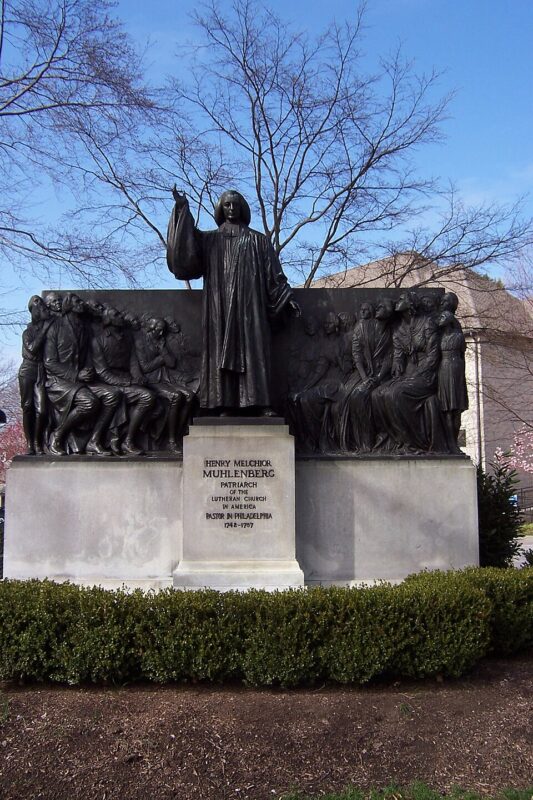 Statue of the Muhlenberg Monument